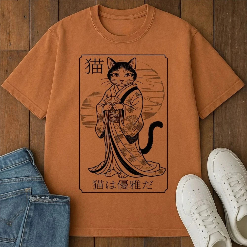 Shadowed Grace T-Shirt Yam / S 18232353300697804681 T-Shirt