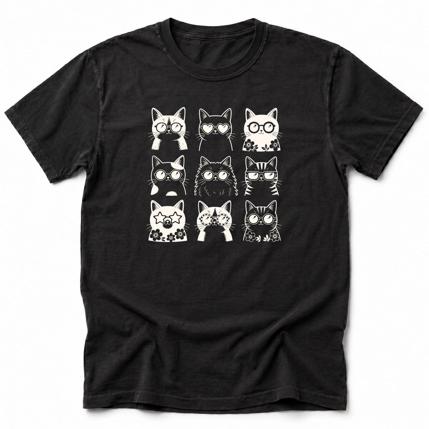 Shady Cats T-Shirt Black / S 12888322185002845199 T-Shirt