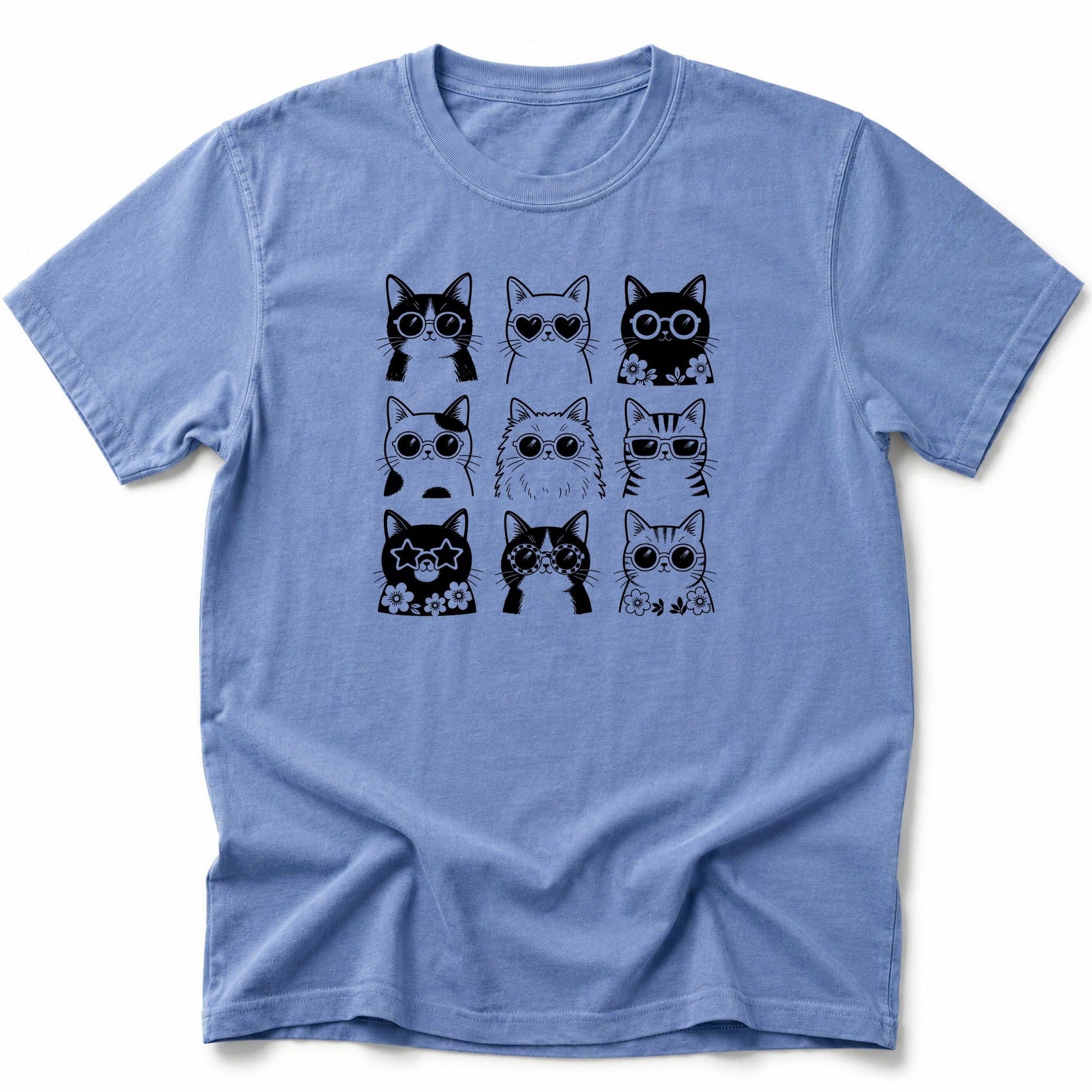 Shady Cats T-Shirt Blue Jean / S 28764678099109948299 T-Shirt