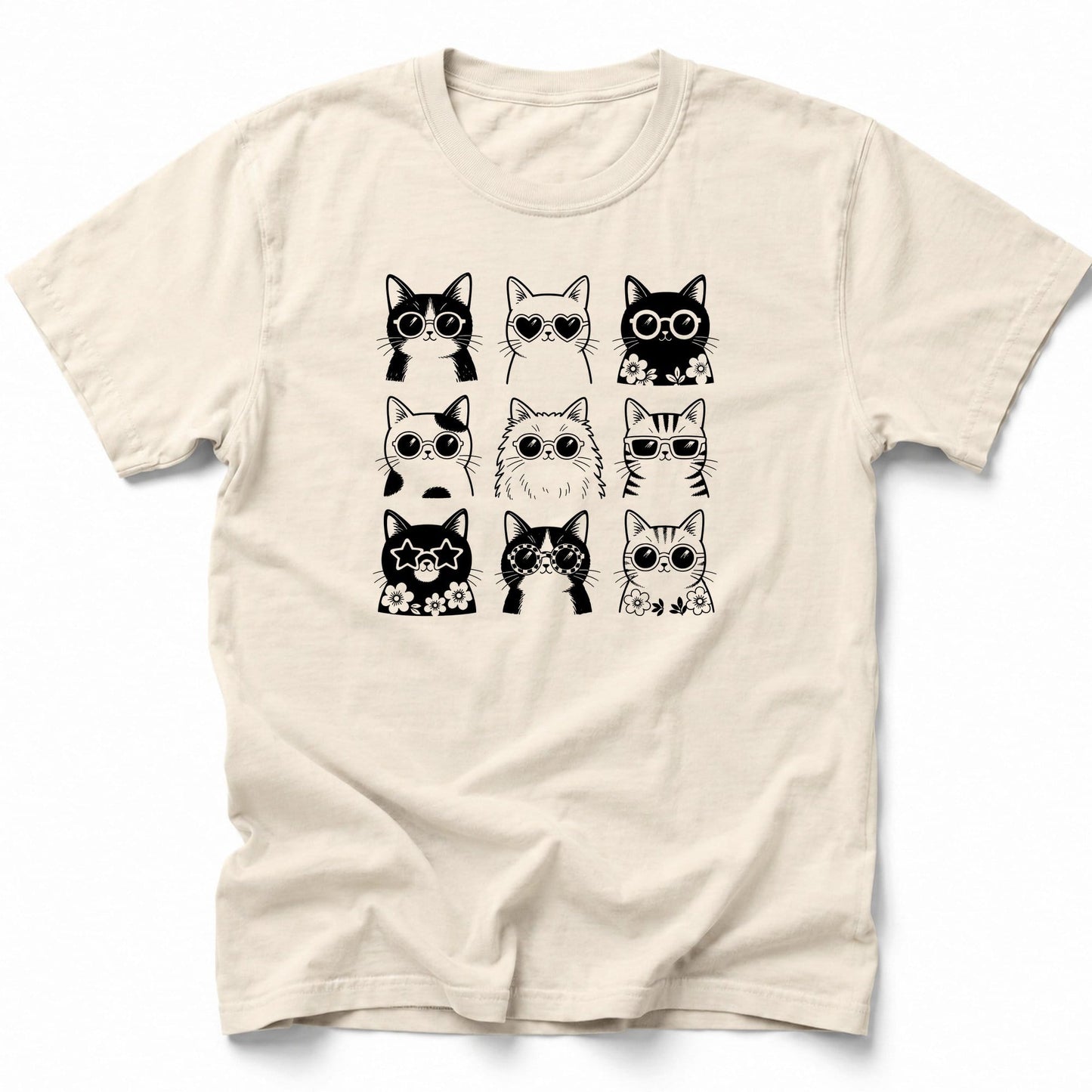 Shady Cats T-Shirt Ivory / S 23050666925694423895 T-Shirt