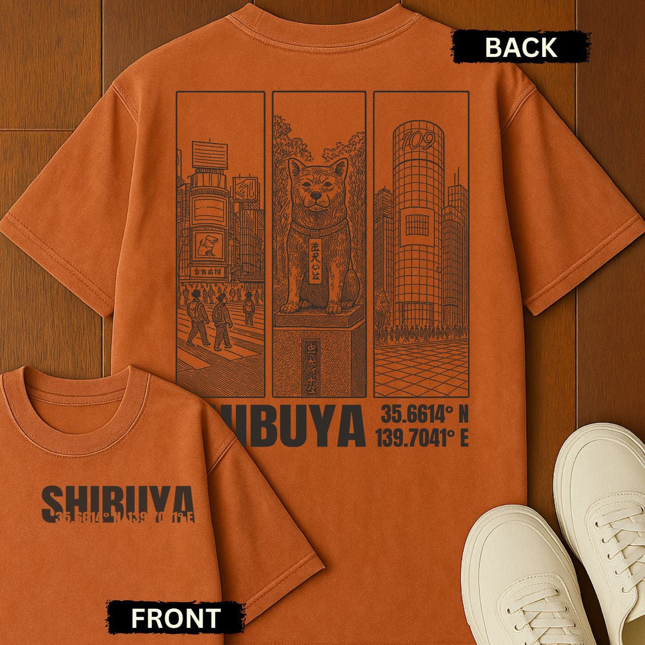 Shibuya Coords T-Shirt Yam / S 63568042509489333281 T-Shirt