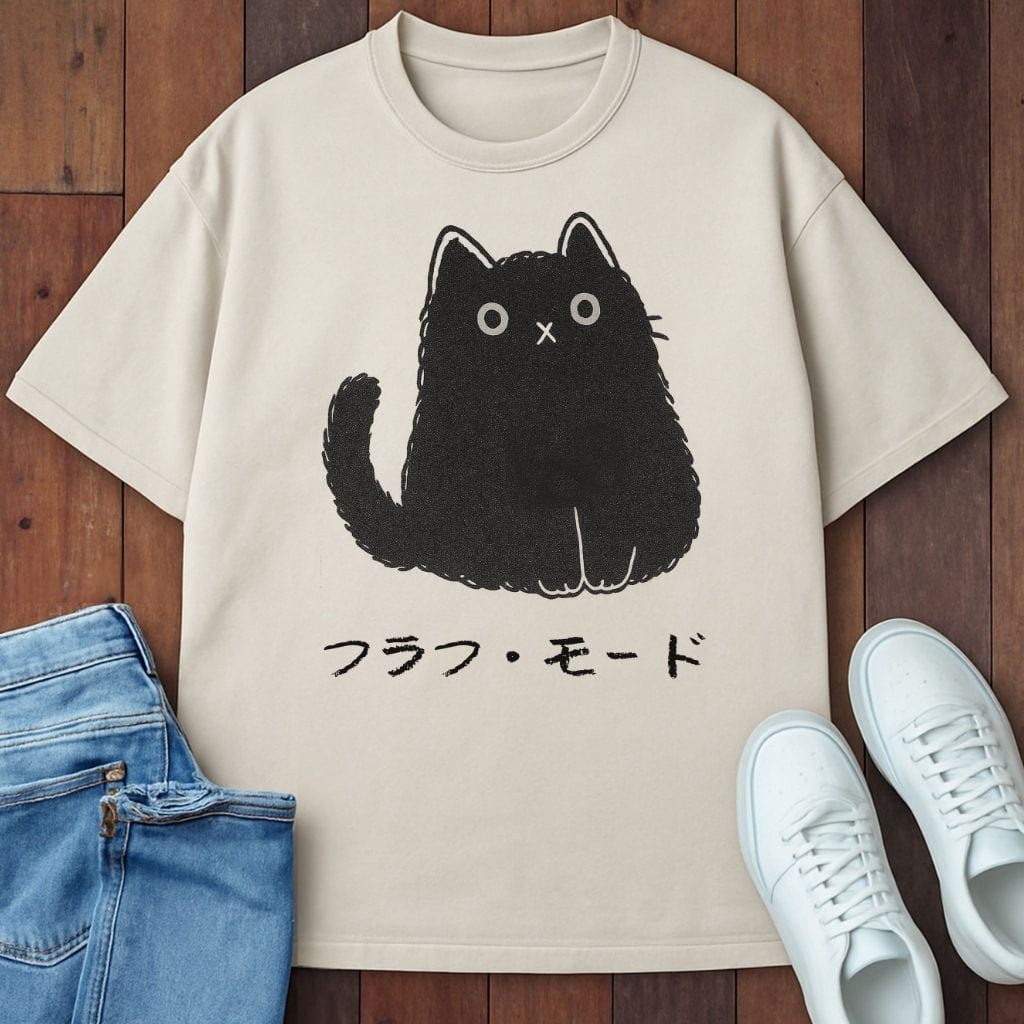 Silent But Adorable T-Shirt  – Softest Cat Tee on Earth Ivory / S 63477633320249270570 T-Shirt