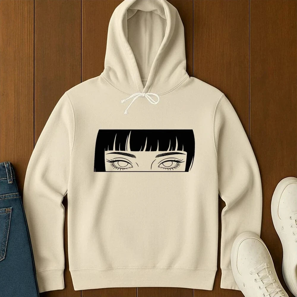 Silent Gaze Hoodie Ivory / S 58895986235134544418 Hoodie