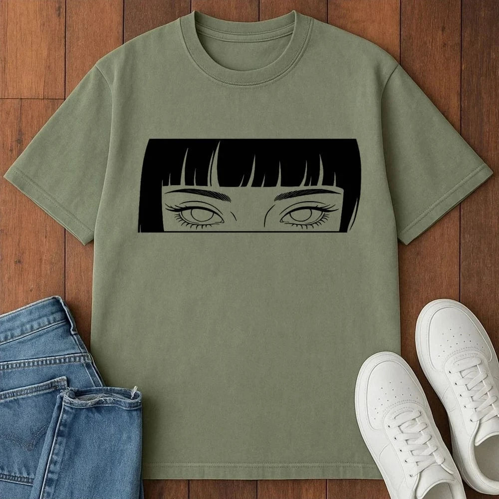 Silent Gaze T-Shirt Moss / S 67937141348945374434 T-Shirt