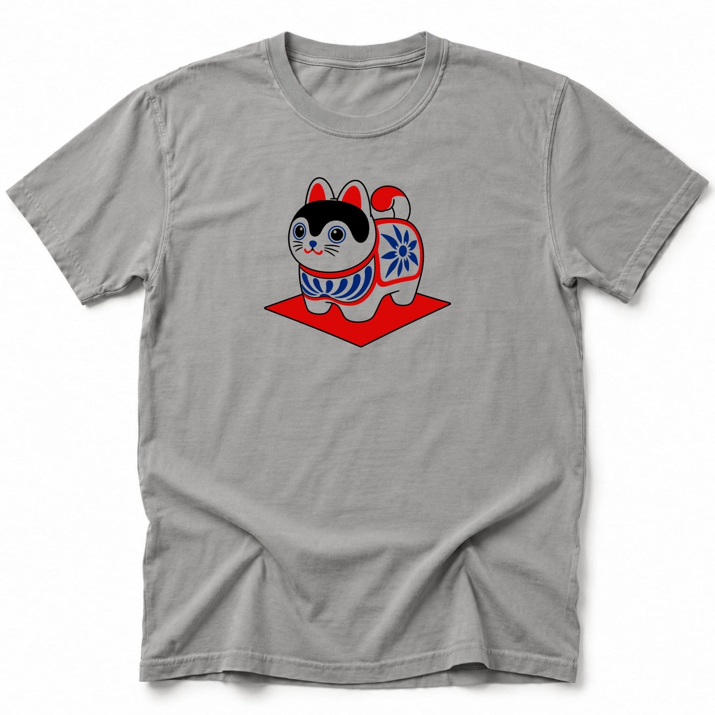 Simple Cat T-Shirt Grey / S 12915259102770333275 T-Shirt