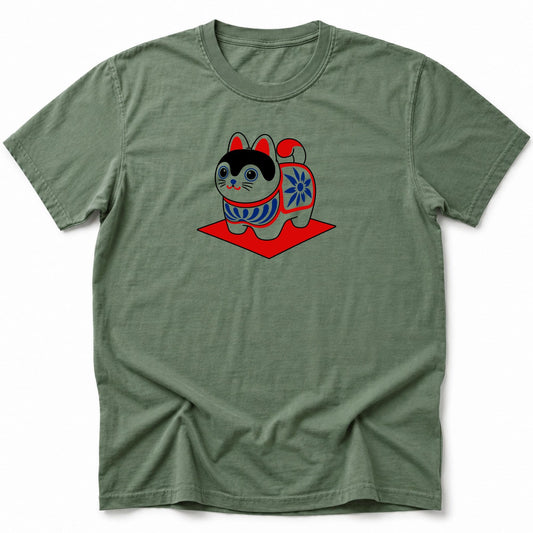 Simple Cat T-Shirt Moss / S 11869991630001232572 T-Shirt