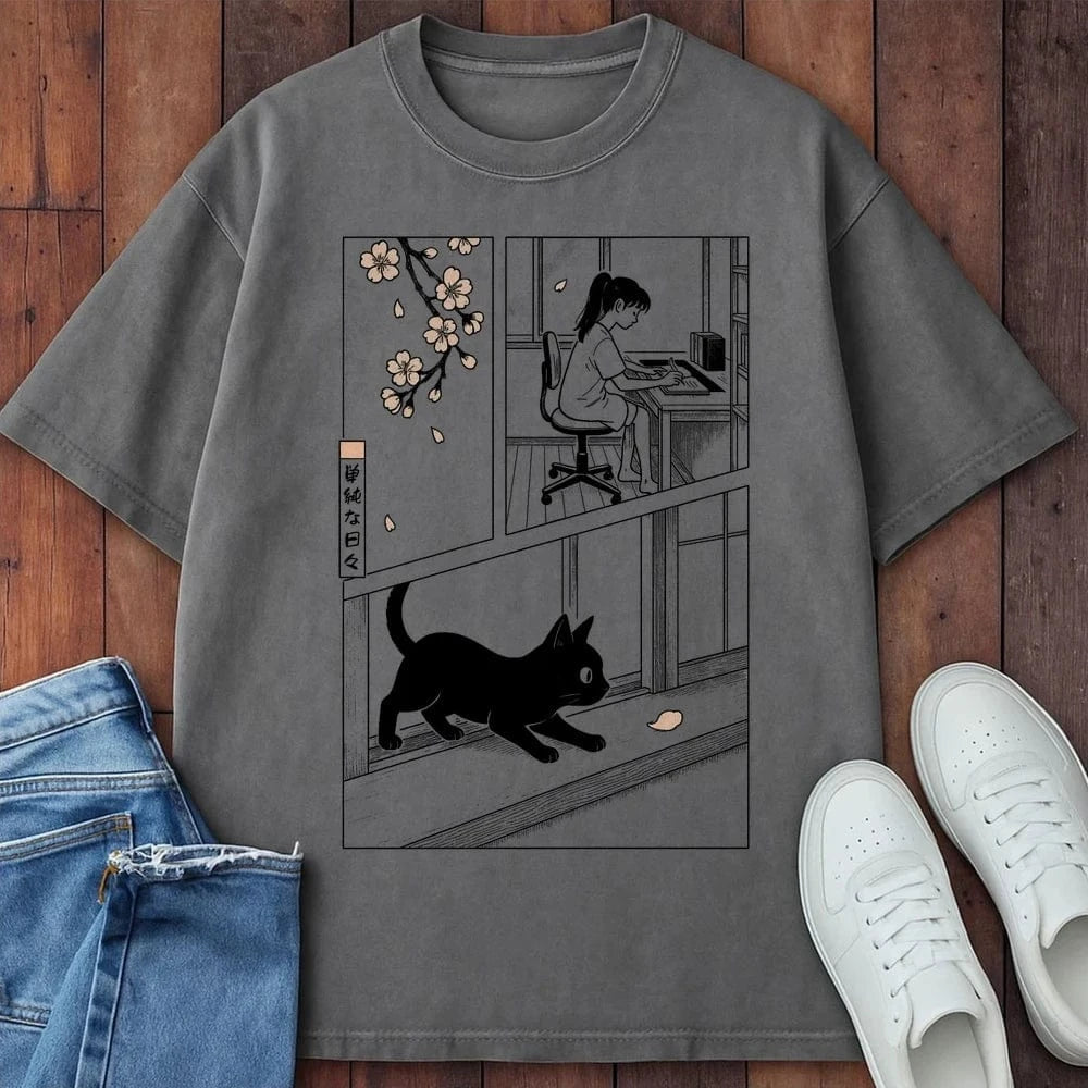 Simple Days T-Shirt Grey / S 82938874927628007669 T-Shirt