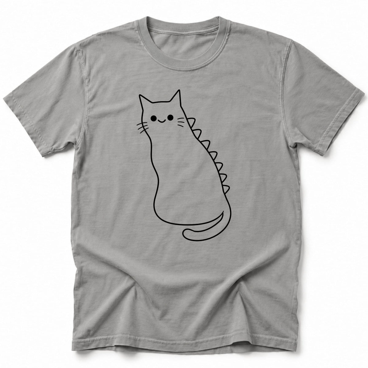 Simple Smile T-Shirt Grey / S 41058427011572465015 T-Shirt