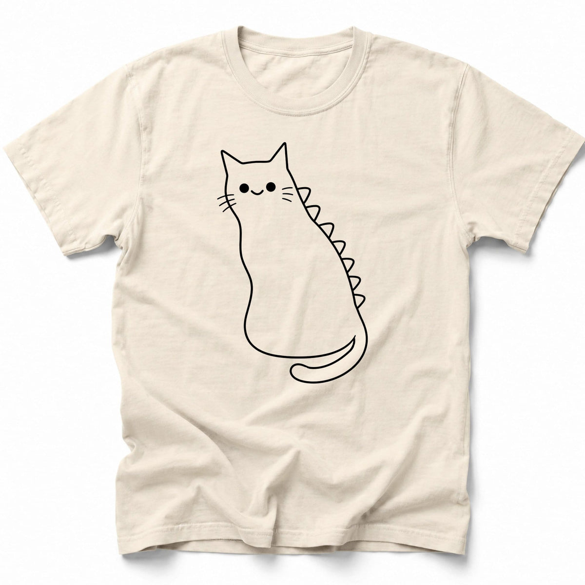 Simple Smile T-Shirt Ivory / S 12710362411493687462 T-Shirt