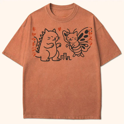 SKyattojira X Nyasura T-Shirt Yam / S 90547975734518013421 T-Shirt