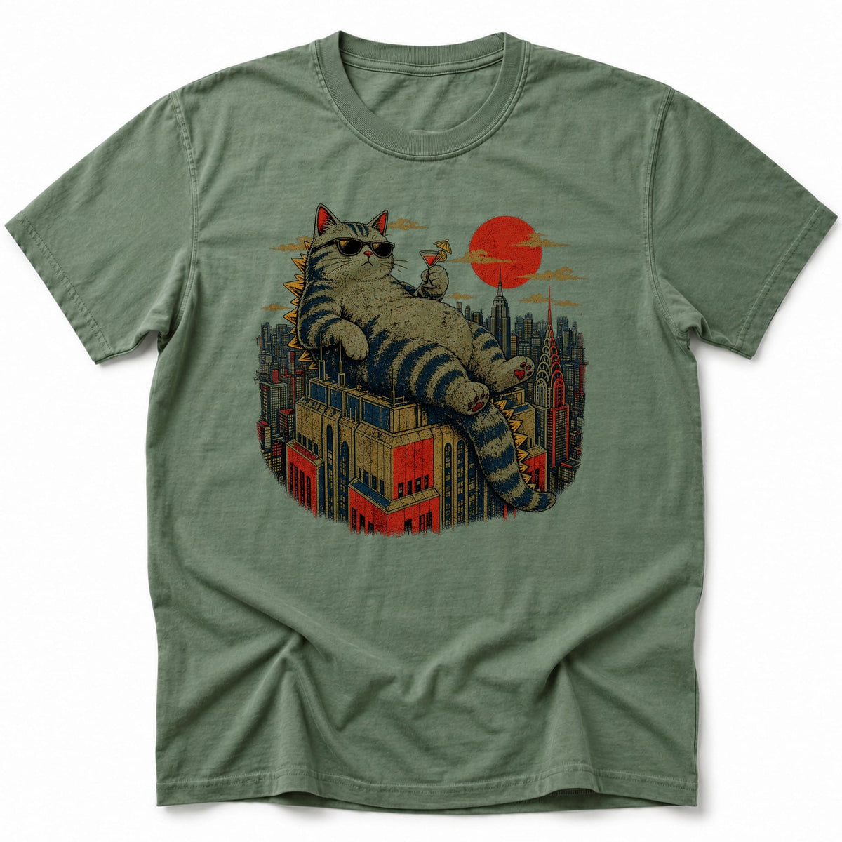 Skyscraper Diva T-Shirt Moss / S 24797309181246900686 T-Shirt