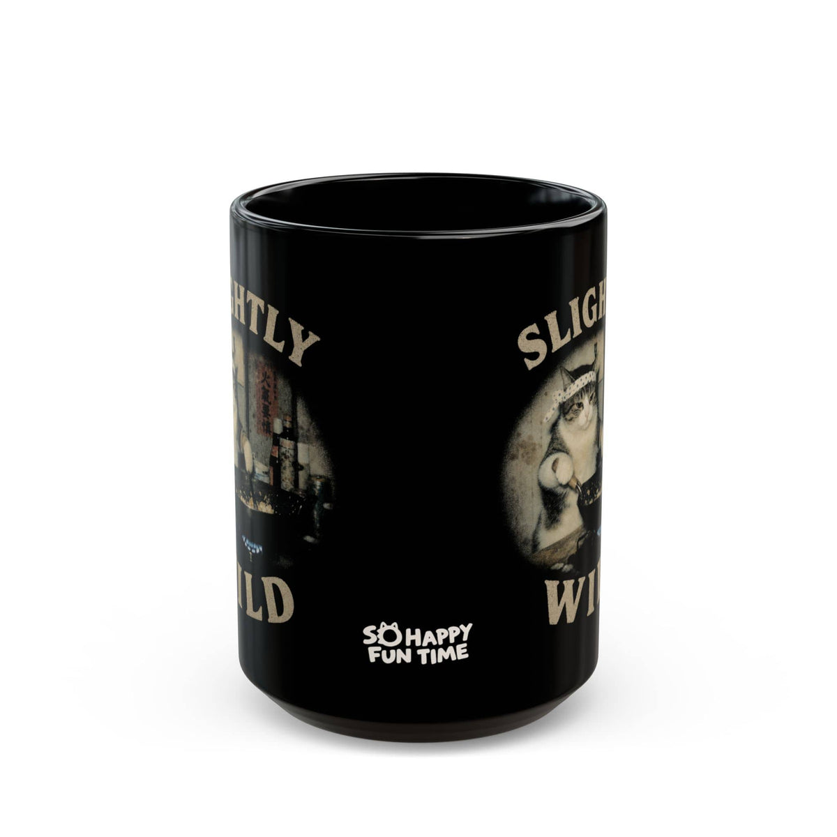 Slightly Wild 2 Black Mug (15oz) 15oz 19452395447432362418 Mug