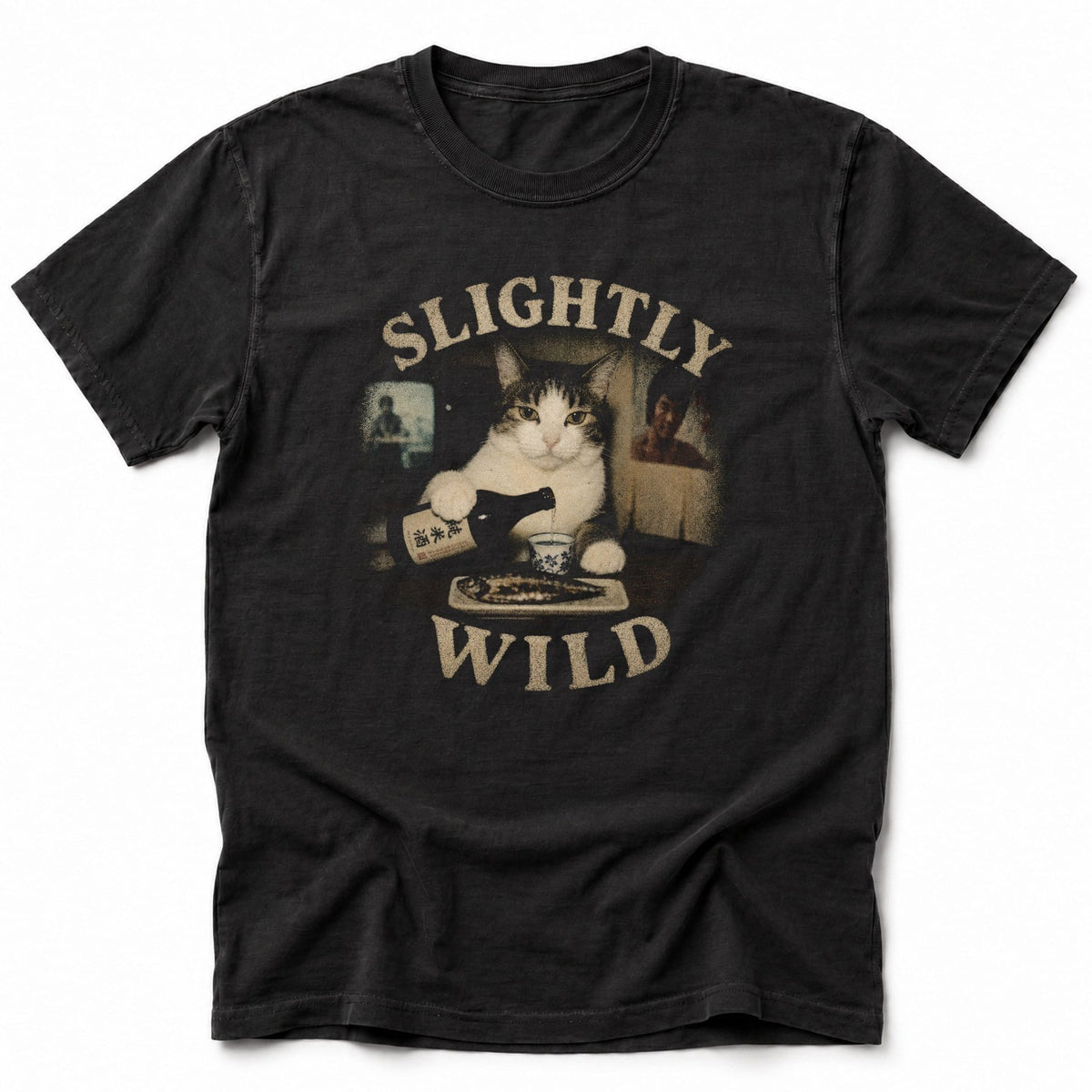 Slightly Wild T-Shirt Black / S 30112443872868372761 T-Shirt