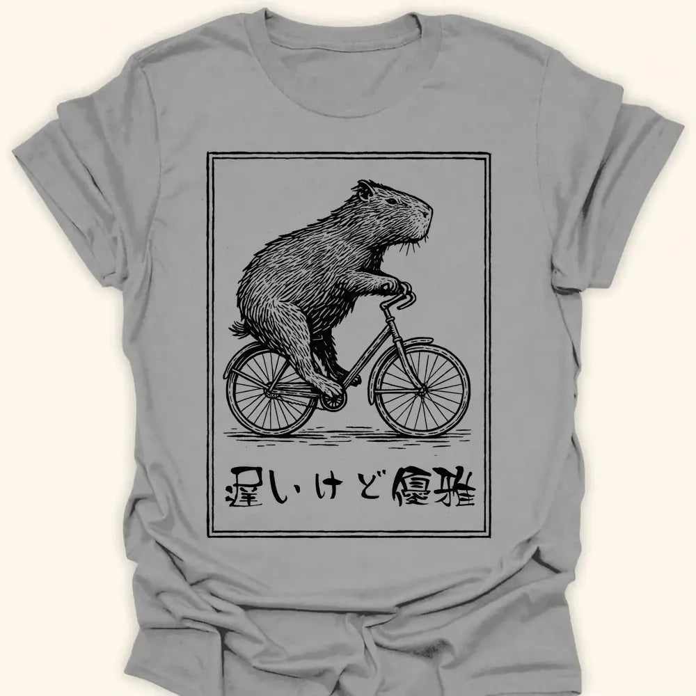 Slow But Elegant Everyday Softstyle Tee Sport Grey / S 70372299537576056982 T-Shirt
