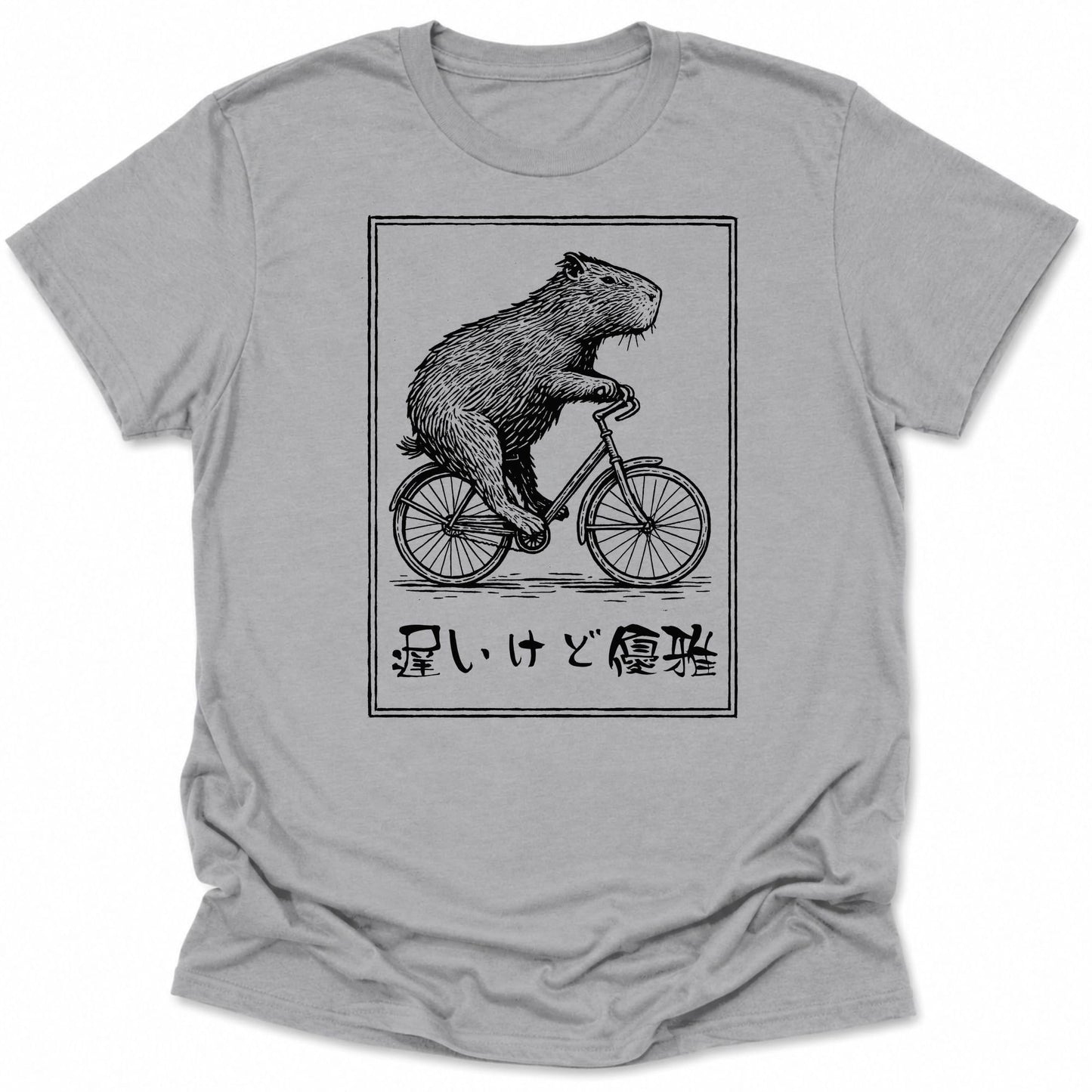 Slow But Elegant Everyday Softstyle Tee Sport Grey / S 70372299537576056982 T-Shirt