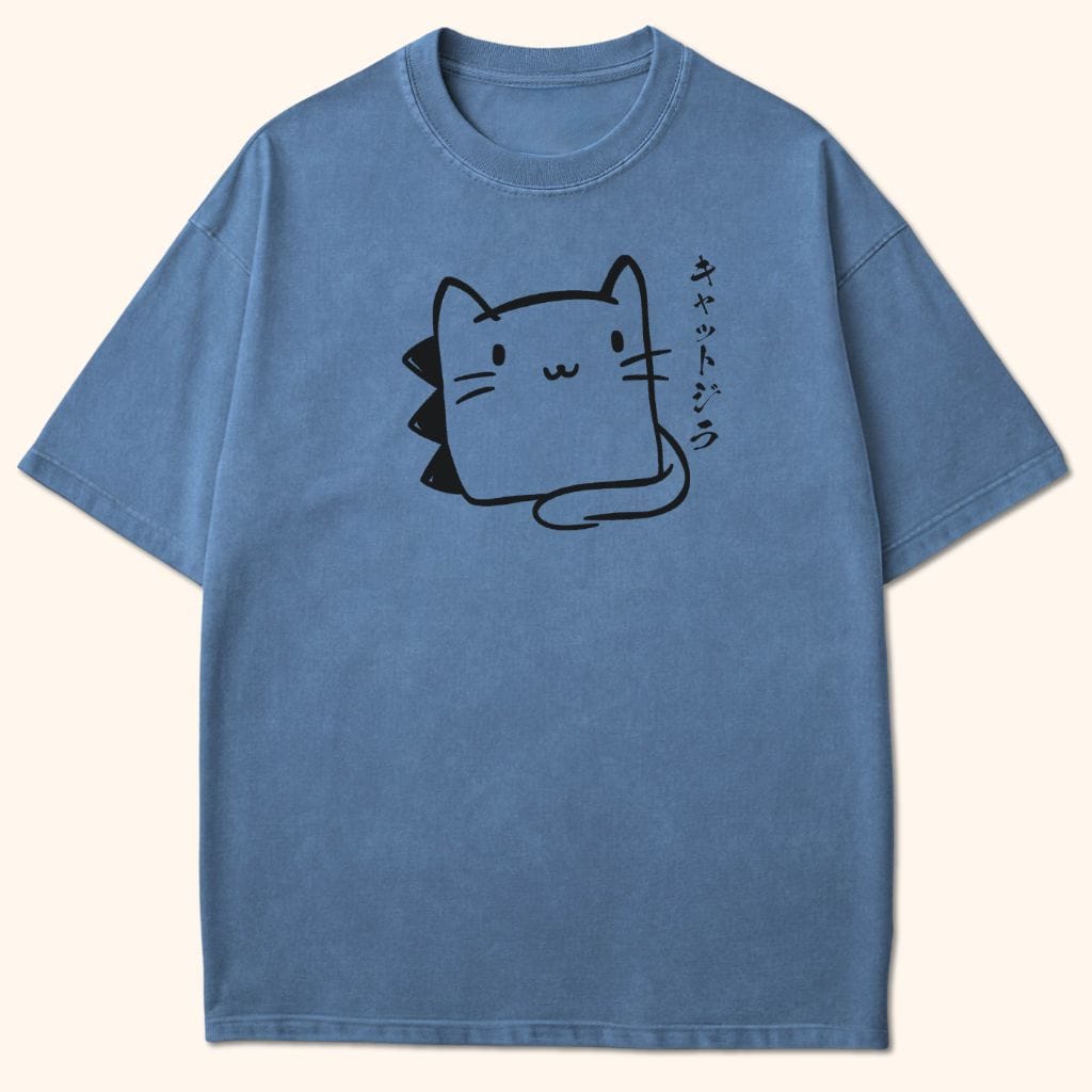 Smol Kyattojira T-Shirt Blue Jean / S 65870632527745964385 T-Shirt