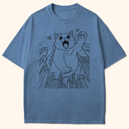 Smooshed POV T-Shirt Blue Jean / S 10292300620677511046 T-Shirt