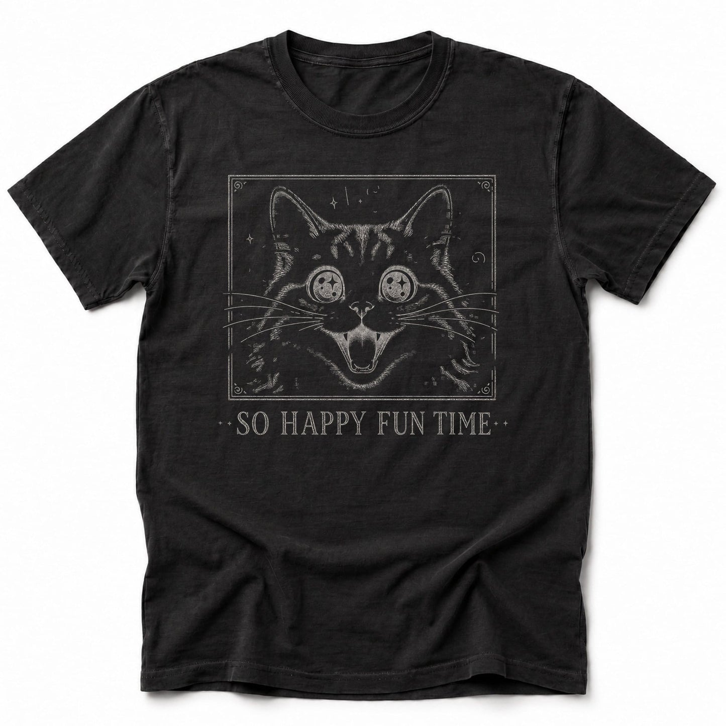 So Happy Fun Time T-Shirt Black / S 57972976282137090050 T-Shirt