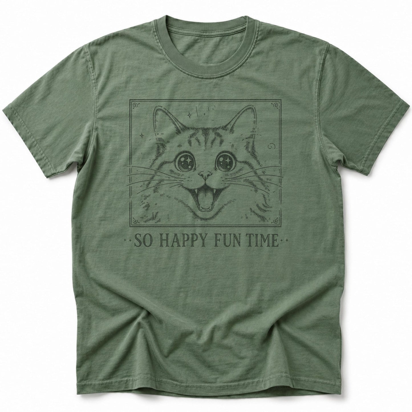 So Happy Fun Time T-Shirt Moss / S 17736431373091694105 T-Shirt