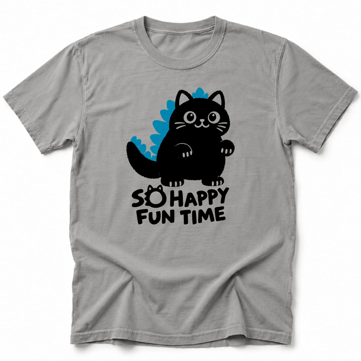 So Happy Kyatt T-Shirt Grey / S 15454915816543739843 T-Shirt