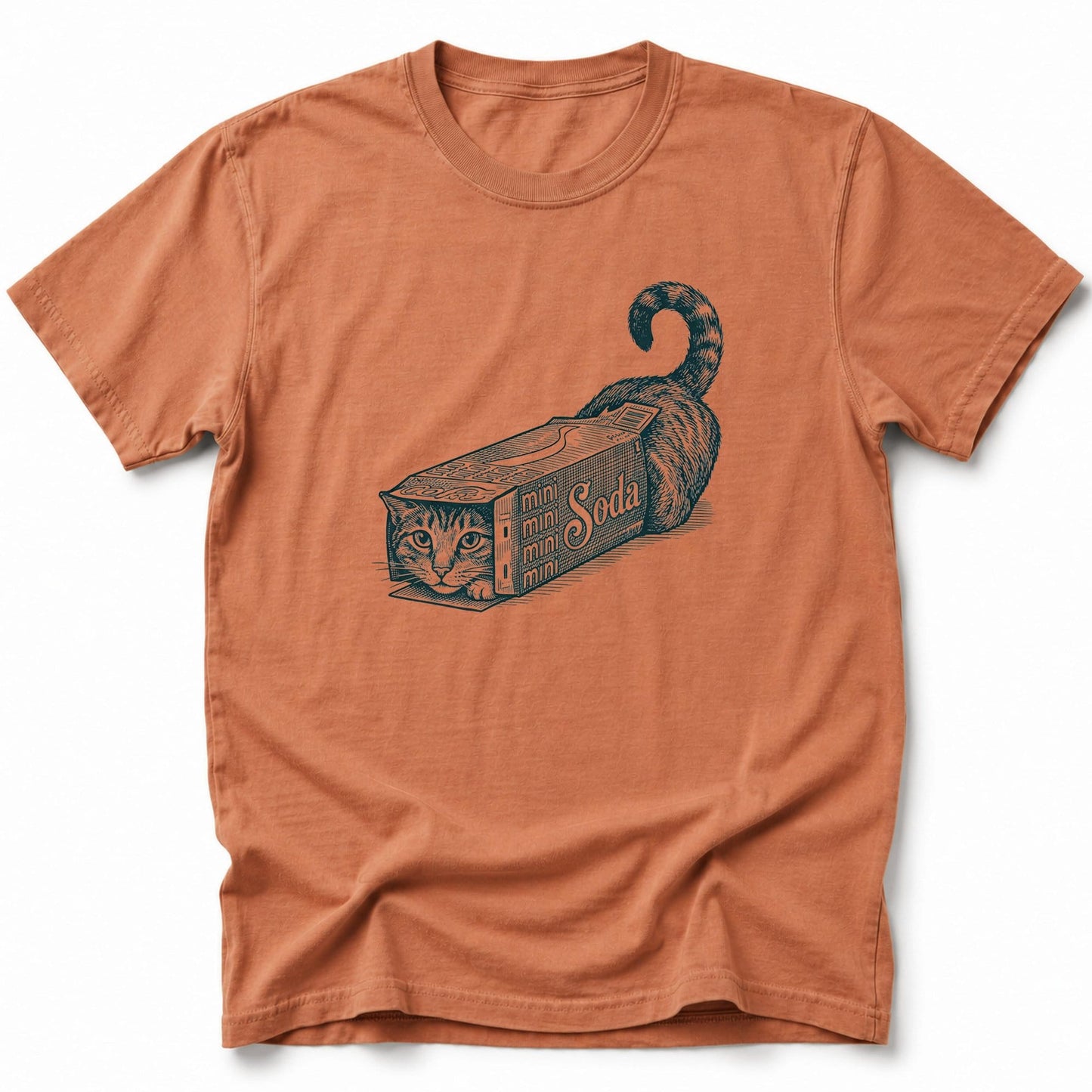 Soda Box Cat T-Shirt Yam / S 39022929380425972169 T-Shirt