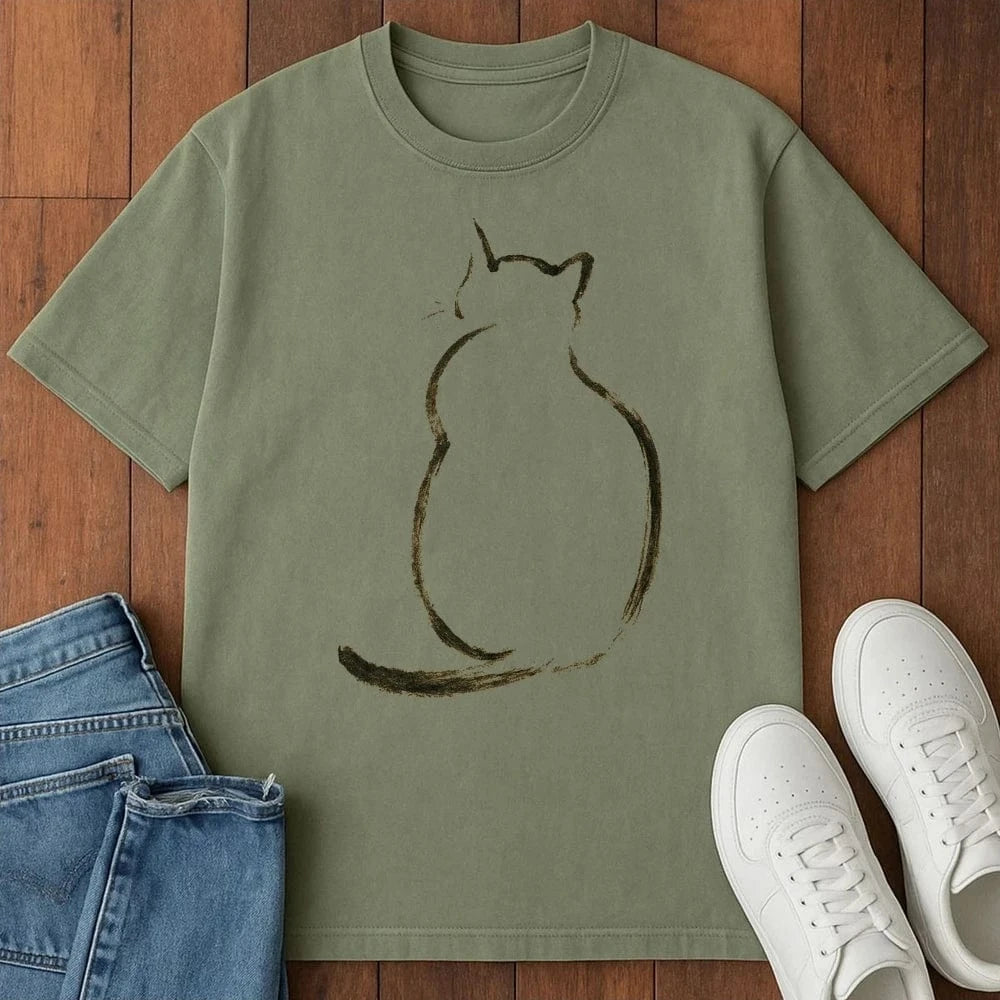 Soft Silence T-Shirt Moss / S 26353547668003230307 T-Shirt