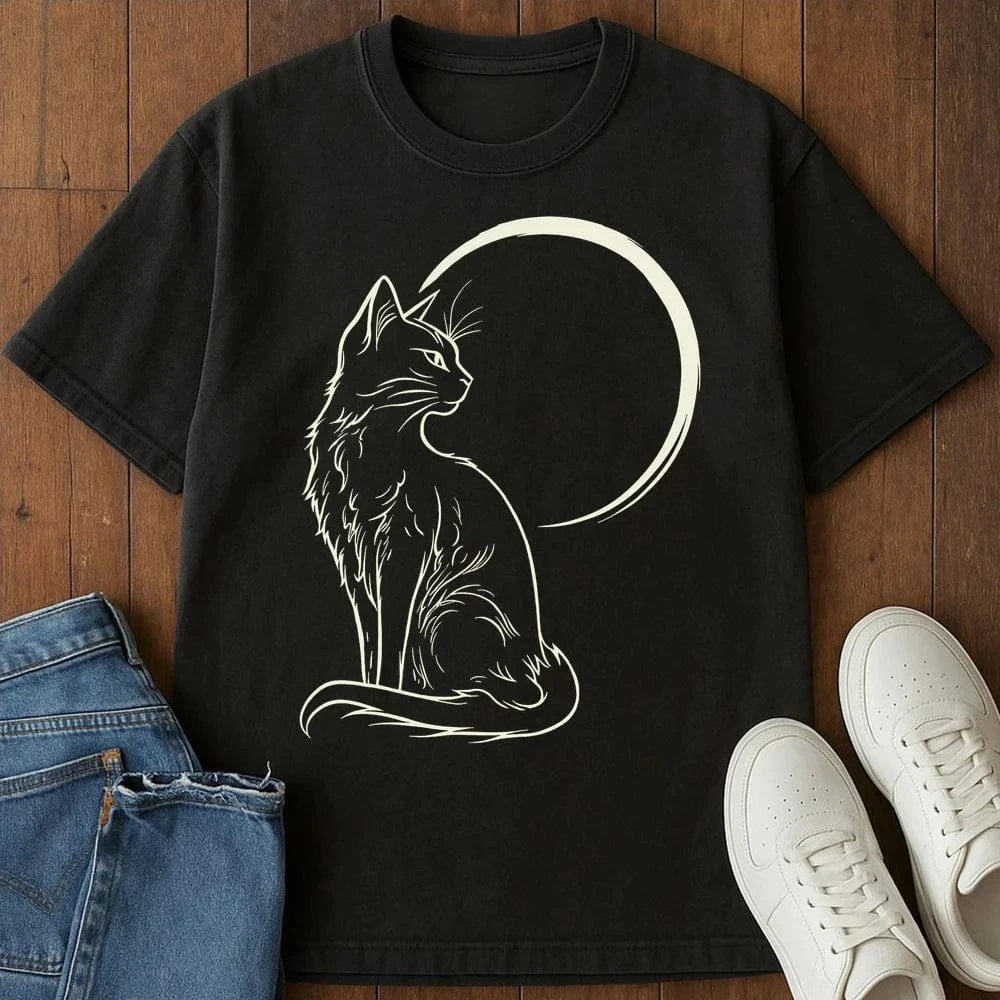 Spirit Of The Moon T-Shirt Black / S 30918675467511354921 T-Shirt