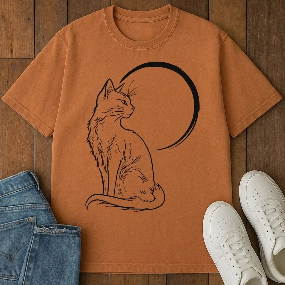 Spirit Of The Moon T-Shirt Yam / S 18181327206670492300 T-Shirt