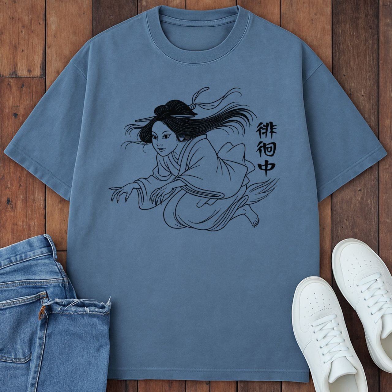 Spirit Prowl T-Shirt Blue Jean / S 72703629116341237311 T-Shirt