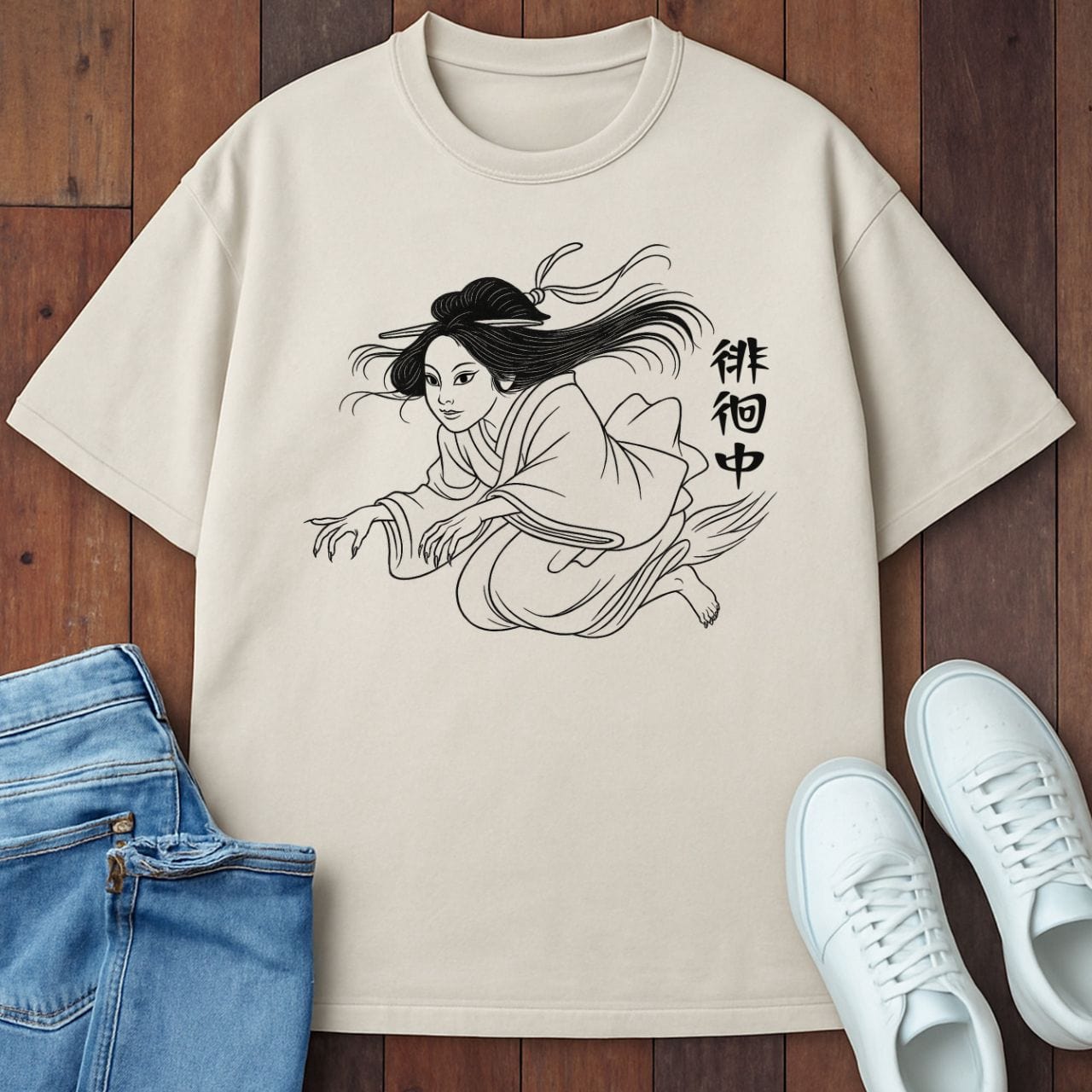 Spirit Prowl T-Shirt Ivory / S 21126210063974333362 T-Shirt