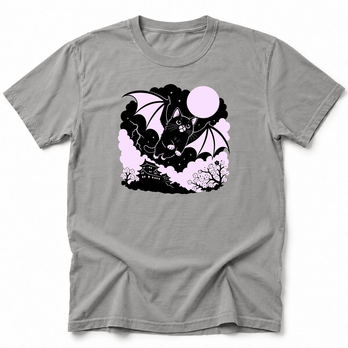 Spooky Flight T-Shirt Grey / S 15749705395354336792 T-Shirt
