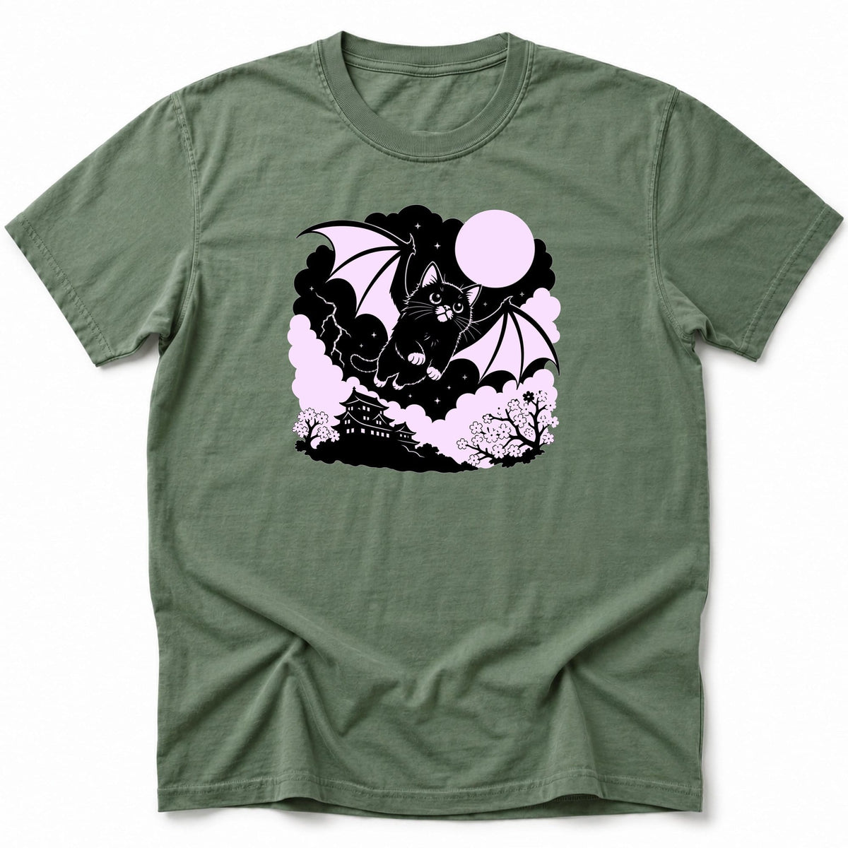 Spooky Flight T-Shirt Moss / S 40285940908686415852 T-Shirt