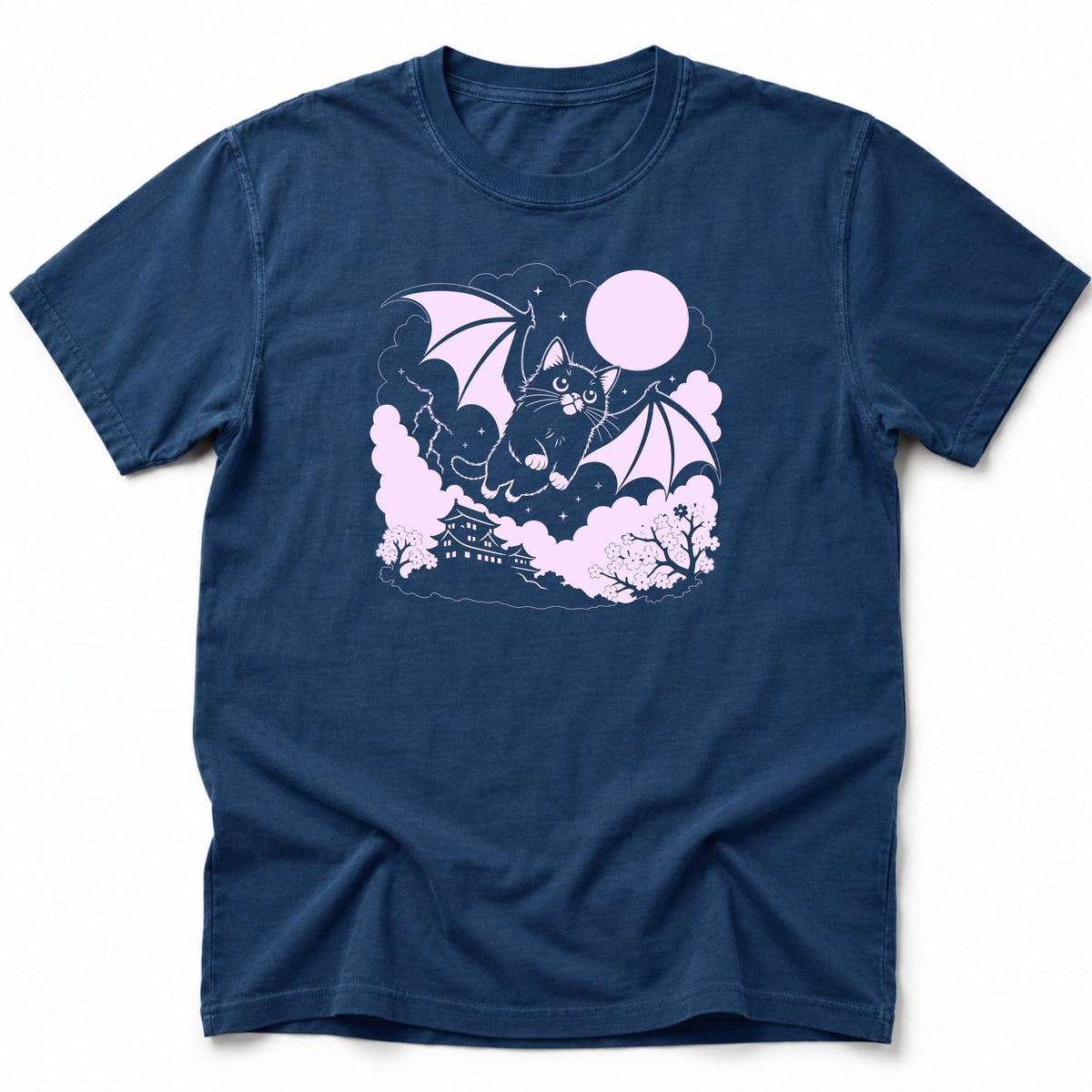 Spooky Flight T-Shirt Navy / S 10190151247409185012 T-Shirt