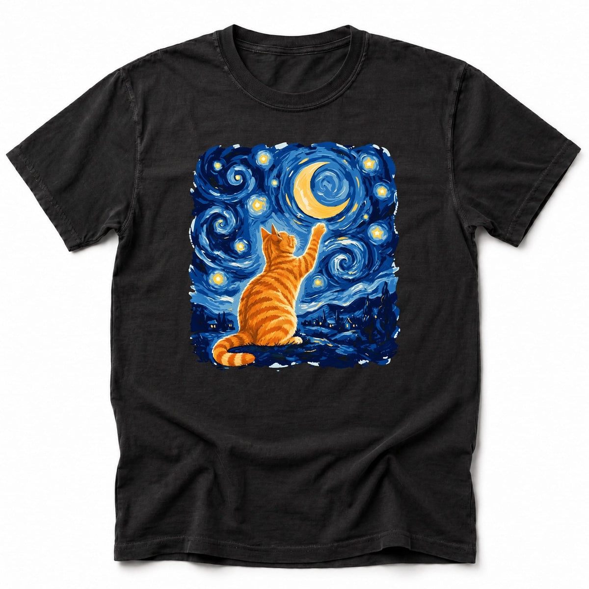 Starry Ginger T-Shirt Black / S 29885920709271514177 T-Shirt