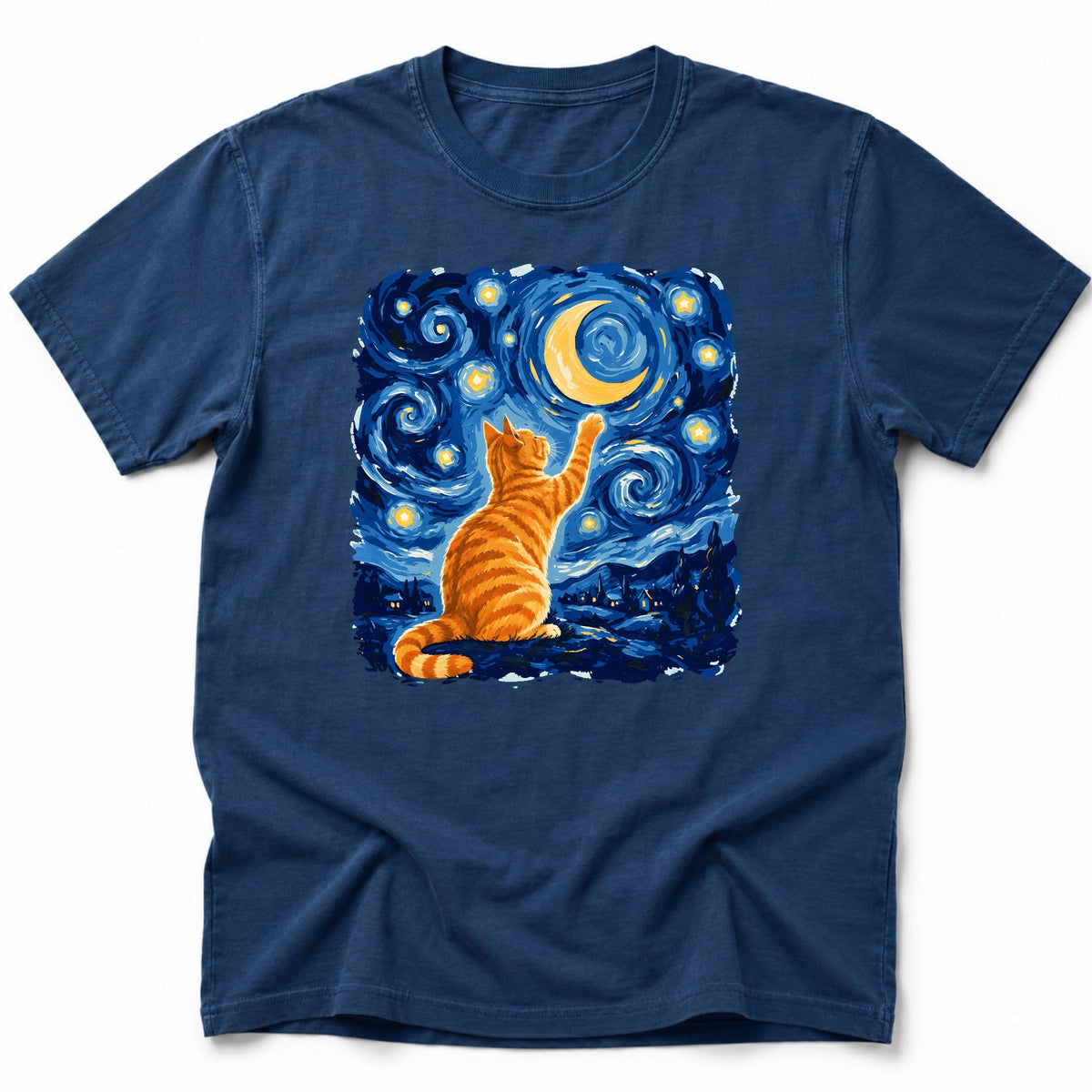 Starry Ginger T-Shirt Navy / S 33647885345895195113 T-Shirt