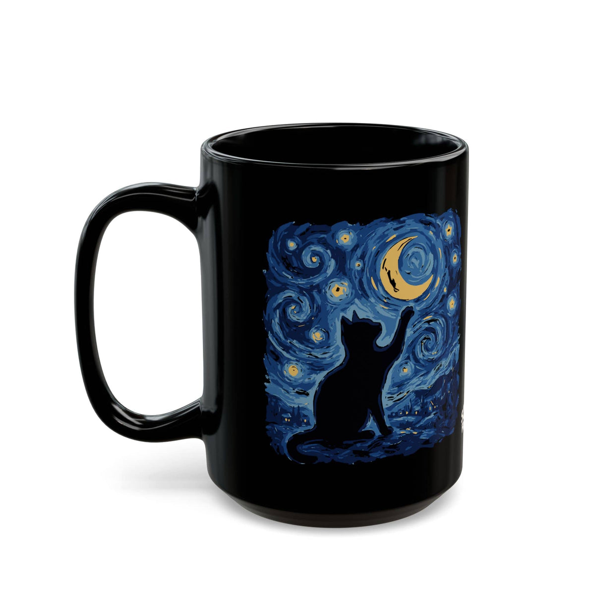 Starry Void Black Mug (15oz) 15oz 14923502123028744834 Mug