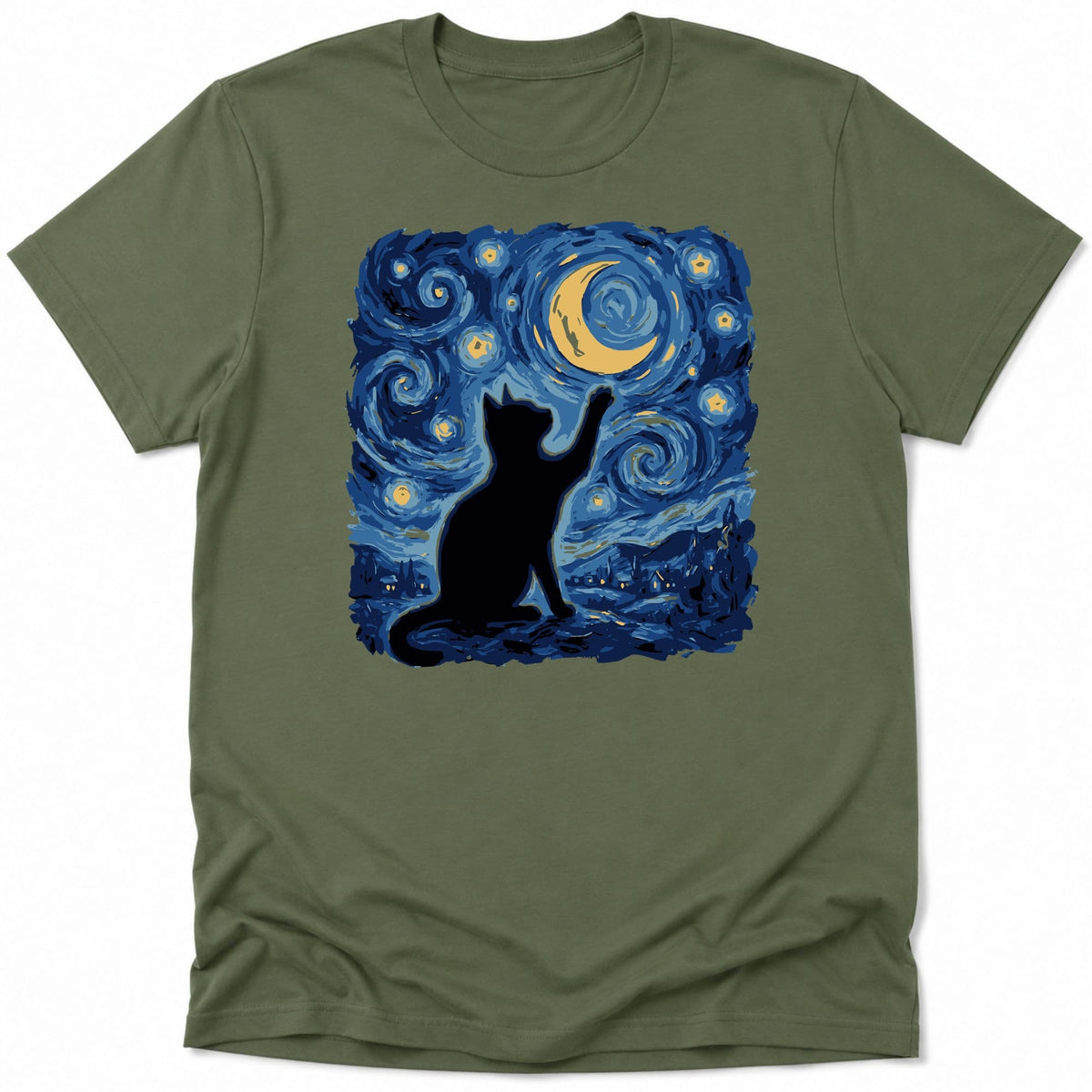 Starry Void Everyday Softstyle Tee Military Green / S 18451568304989356618 T-Shirt