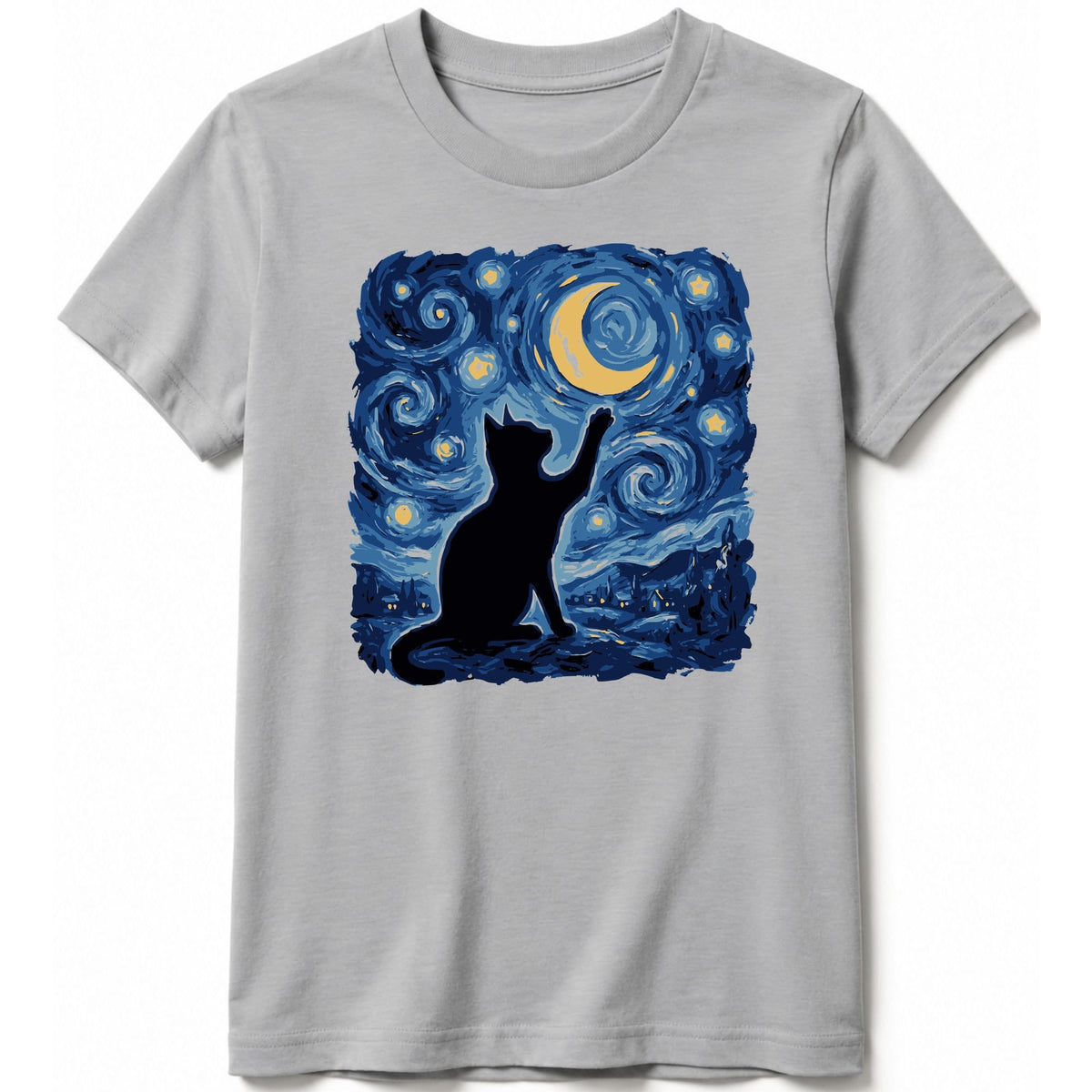 Starry Void Kids Tee Athletic Heather / S 16716705710063506599 Kids clothes