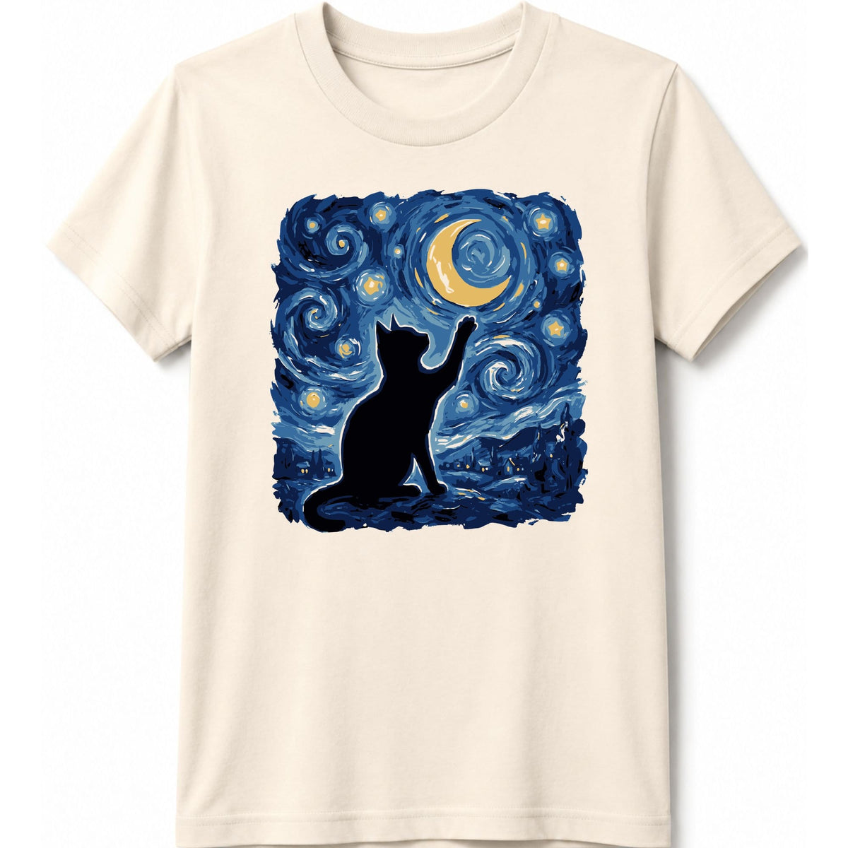 Starry Void Kids Tee Natural / S 66968256672061615350 Kids clothes