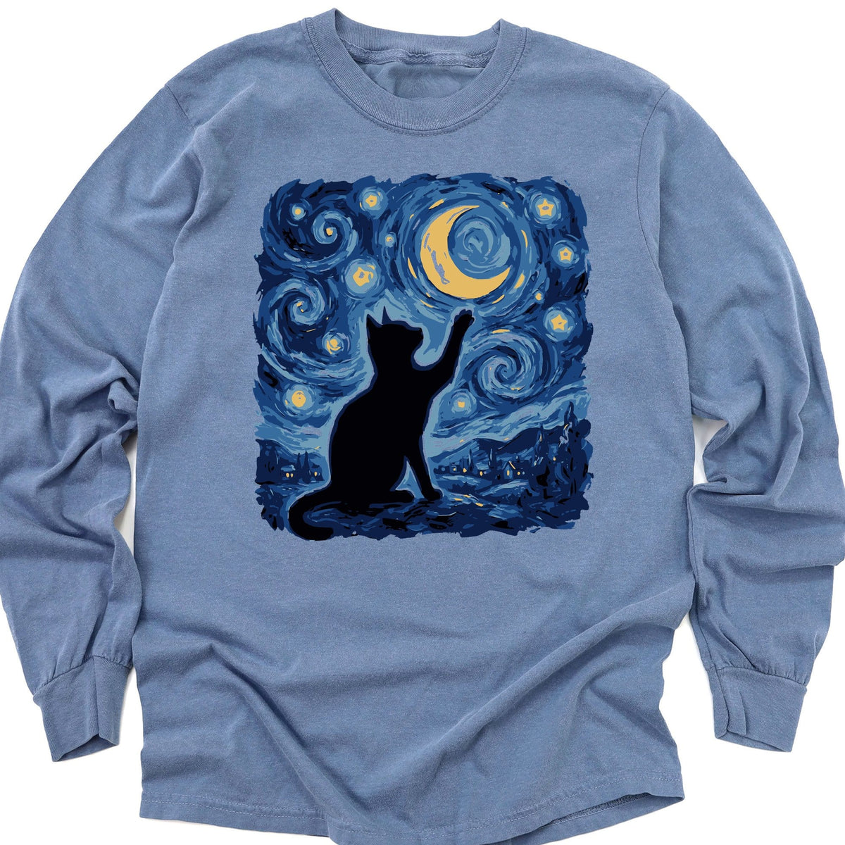 Starry Void Long Sleeve Blue Jean / M 16717162626565256574 Long-sleeve