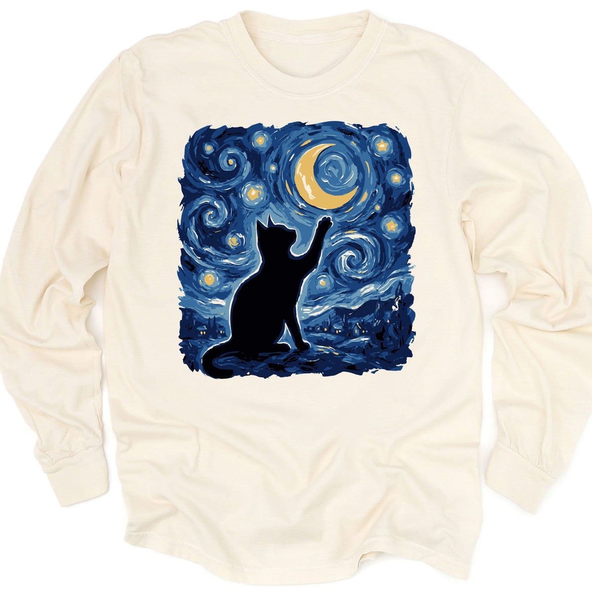 Starry Void Long Sleeve Ivory / M 19847056197281020063 Long-sleeve