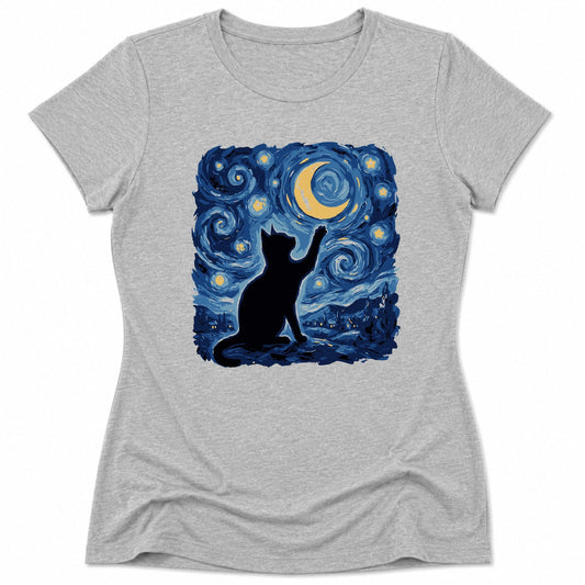 Starry Void Womens Tee S / Athletic Heather 32949362544718857468 T-Shirt