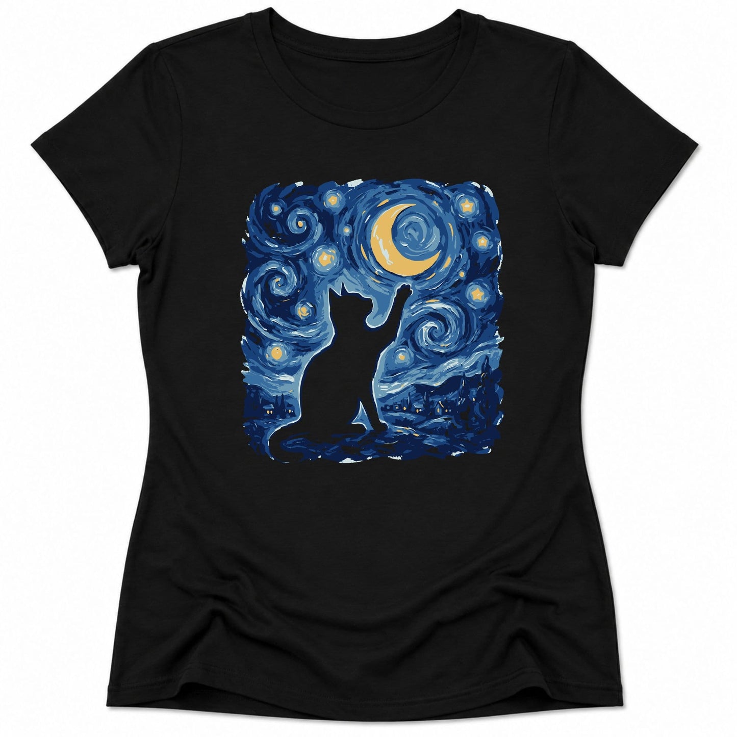 Starry Void Womens Tee S / Black 11984037021024603908 T-Shirt