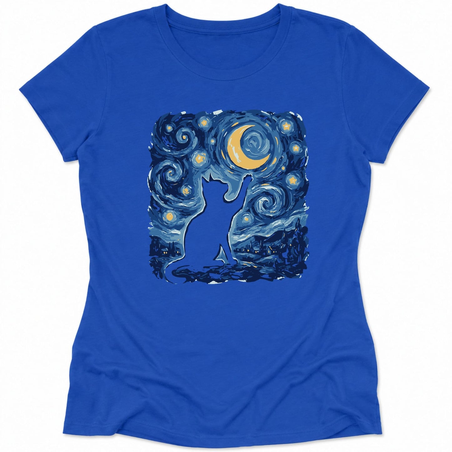 Starry Void Womens Tee S / True Royal 33178159032509807472 T-Shirt