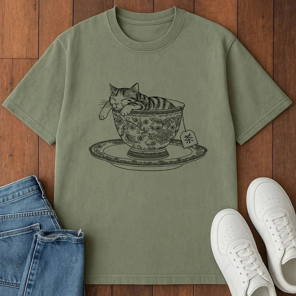 Steeped Dreams T-Shirt Moss / S 21018445611826241217 T-Shirt