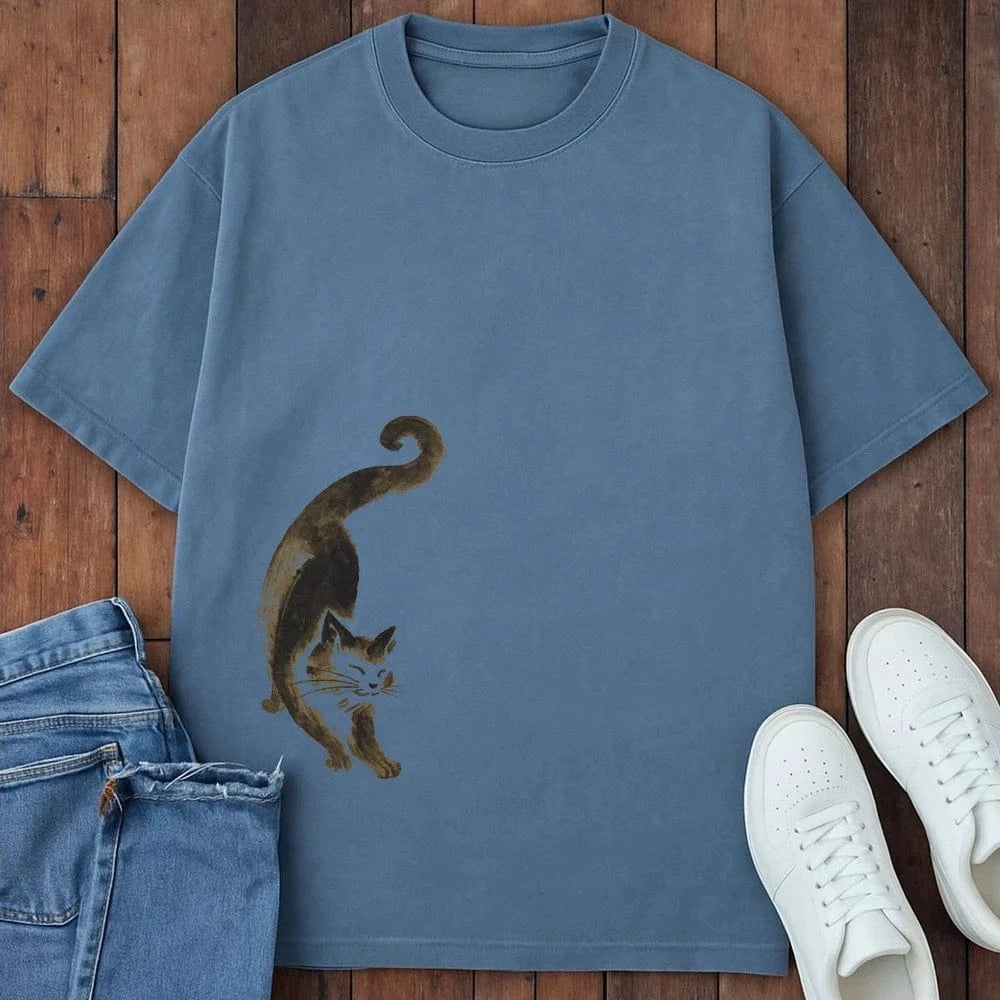 Stretch Mode T-Shirt Blue Jean / S 22161650454360164613 T-Shirt