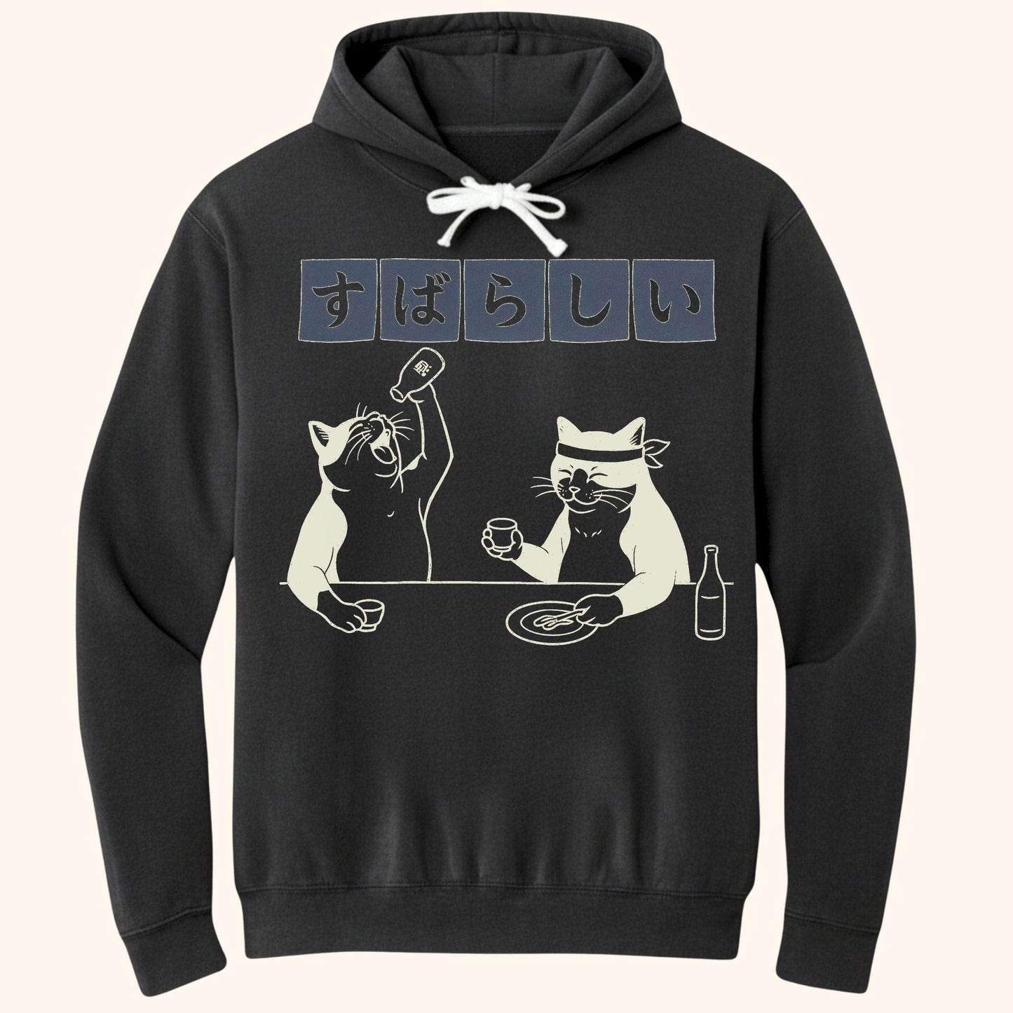 Subarashii Hoodie Black / S 30574290655673756133 Hoodie