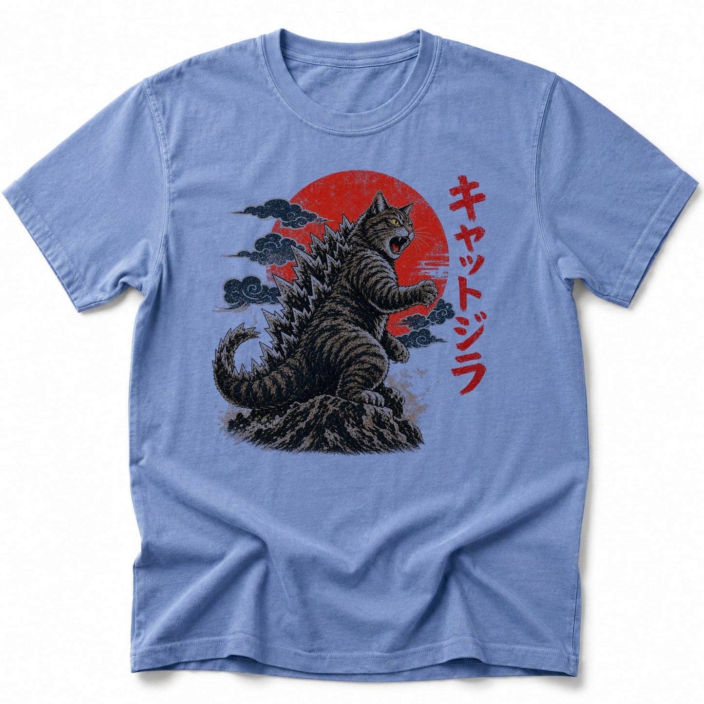 Sunburst Cataclysm T-Shirt Blue Jean / S 26328599652384121453 T-Shirt