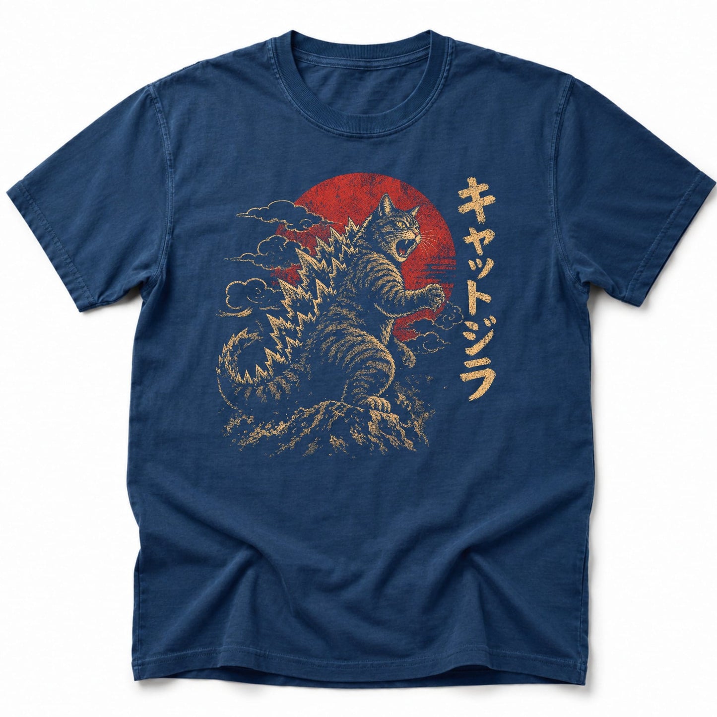Sunburst Cataclysm T-Shirt Navy / S 16927982078611612160 T-Shirt