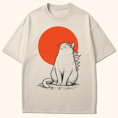 Sunrise Contemplation T-Shirt Ivory / S 14013904187930911324 T-Shirt